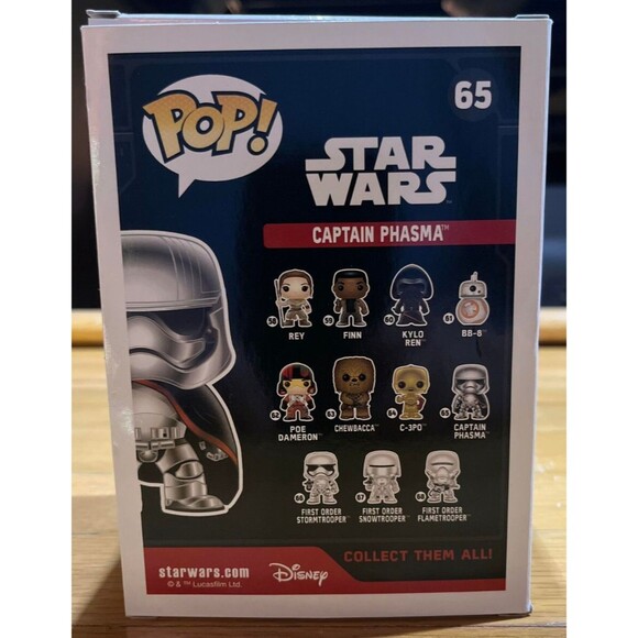 Funko Pop! Vinyl: Star Wars - Captain Phasma #65 - Picture 2 of 6